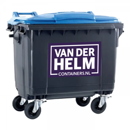 660 liter kunststof rolcontainer