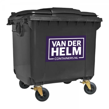 1100 liter kunststof rolcontainer