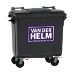 770 liter kunststof rolcontainer