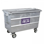 1000 liter metalen rolcontainer